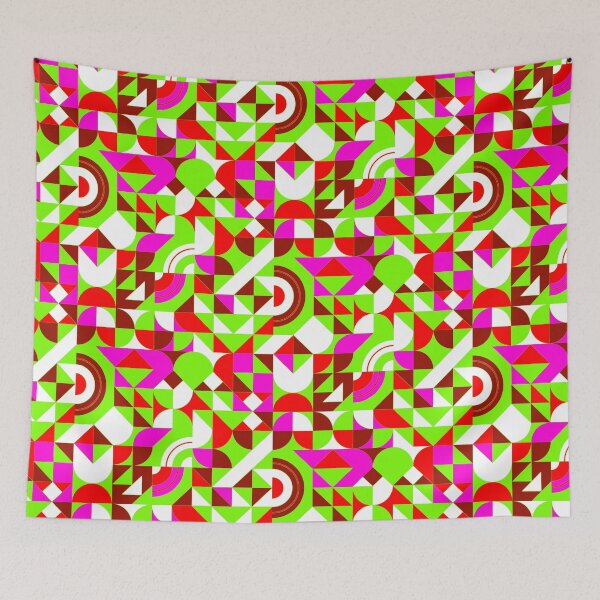 Item preview, geometric colorful patterns conceptual Art - Abstract Neo Geo graphic design designed and sold by Design Repo.