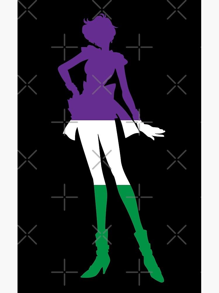 Sailor Uranus Genderqueer Pride Poster For Sale By Ziafrazier Redbubble 4065