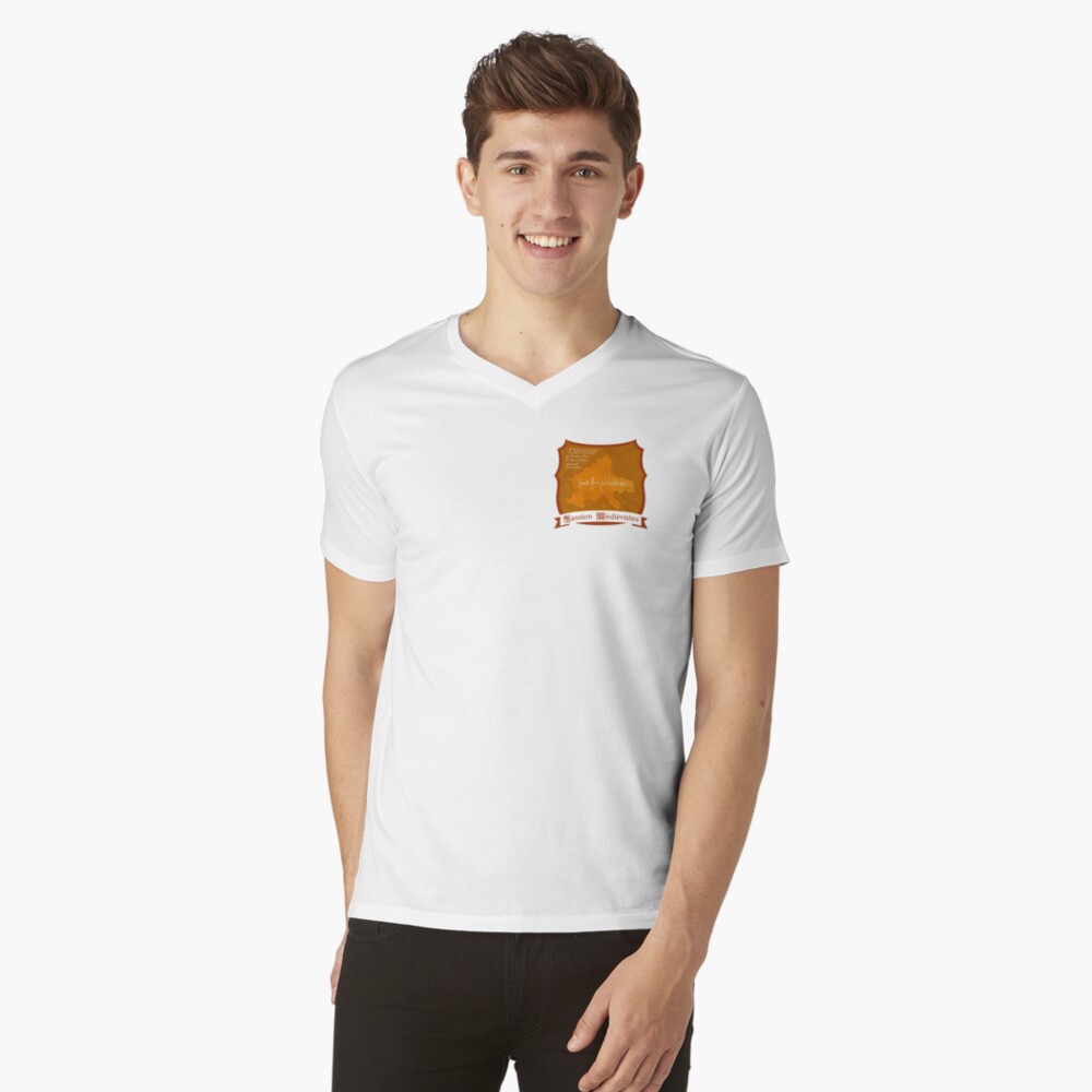 Aperçu de l'œuvre T-shirt col V créée et vendue par PMedievistes.