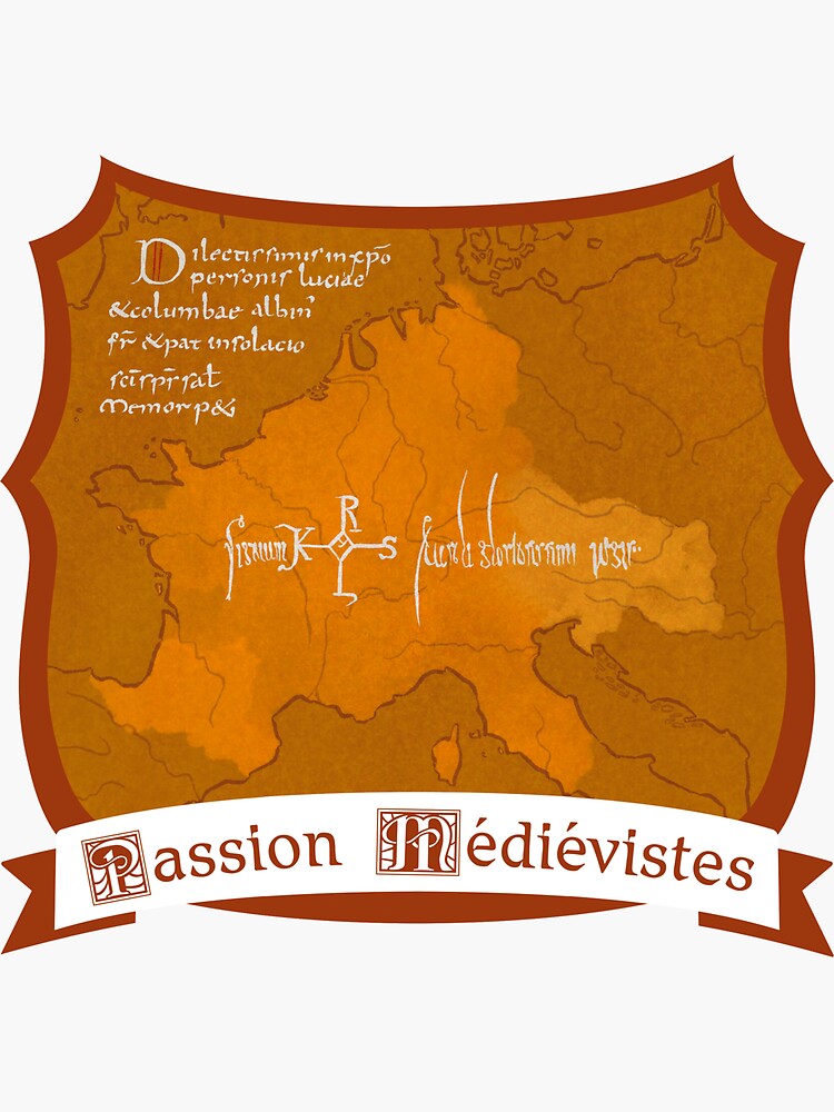 Aperçu 3 sur 3. Sticker avec l'œuvre Passion Médiévistes - épisode 36 créée et vendue par PMedievistes.