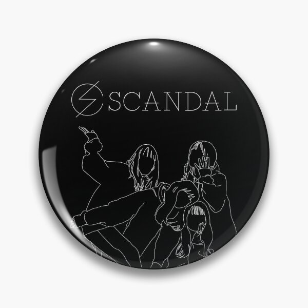 Item preview,  *White Ver* Scandal Japanese Band Line Art with Logo designed and sold by Toshi and Co..