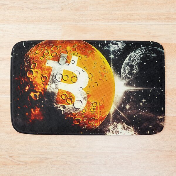 Item preview, Crypto Bitcoin To The Moon designed and sold by Crypmetal.