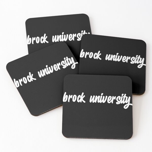 Item preview, White Brock University Retro Letters designed and sold by jessicaleah15.