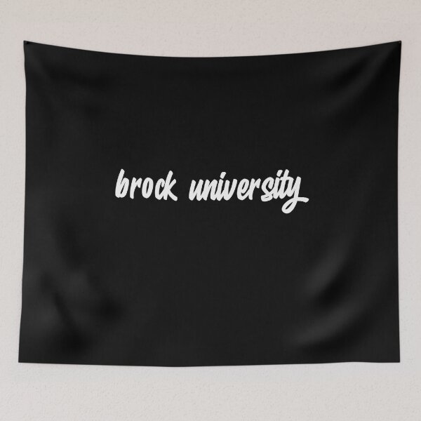 Item preview, White Brock University Retro Letters designed and sold by jessicaleah15.