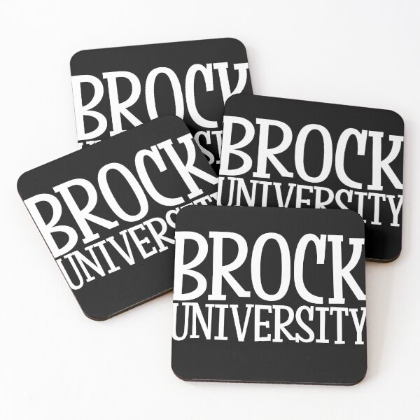 Item preview, White Brock University Retro Letters designed and sold by jessicaleah15.