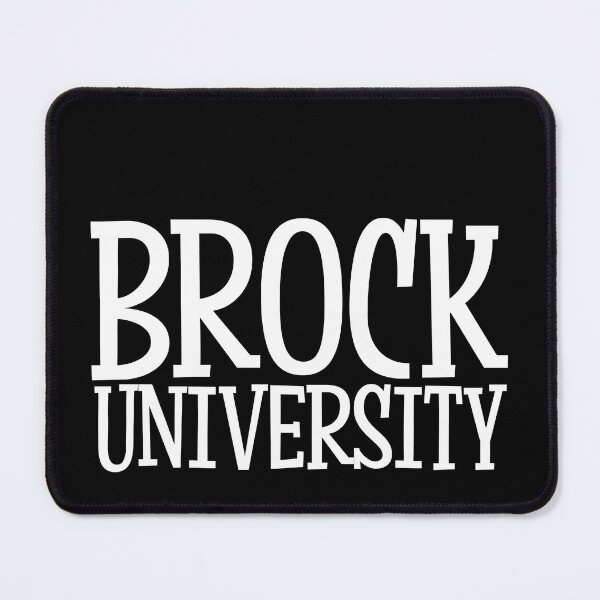 Item preview, White Brock University Retro Letters designed and sold by jessicaleah15.