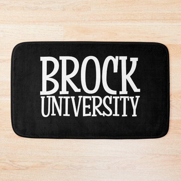 Item preview, White Brock University Retro Letters designed and sold by jessicaleah15.