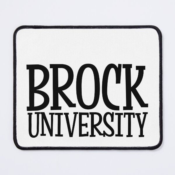 Item preview, Black Brock University Retro Letters designed and sold by jessicaleah15.