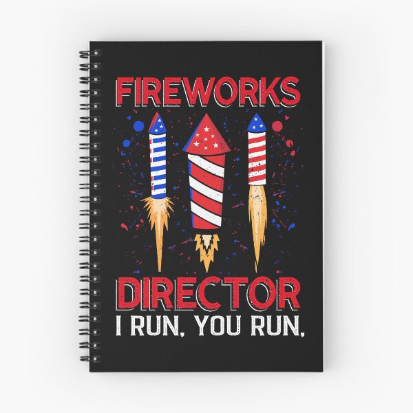 Item preview, Fireworks Director I Run You Run Funny July 4th Fireworks Lover designed and sold by SharpThreadZ.