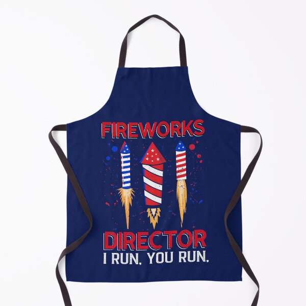 Item preview, Fireworks Director I Run You Run Funny July 4th Fireworks Lover designed and sold by SharpThreadZ.