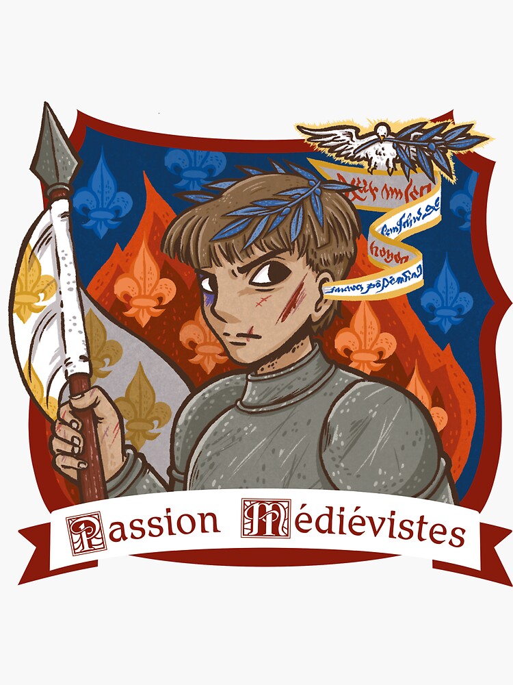 Aperçu 3 sur 3. Sticker avec l'œuvre Passion Médiévistes - épisode 39 créée et vendue par PMedievistes.