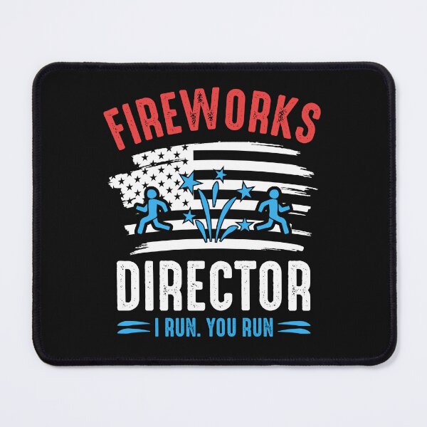 Item preview, Fireworks Director I Run You Run Funny Fireworks Lover designed and sold by SharpThreadZ.