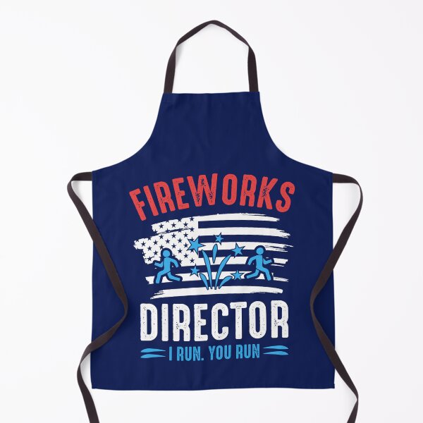 Item preview, Fireworks Director I Run You Run Funny Fireworks Lover designed and sold by SharpThreadZ.
