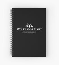 Wolfram And Hart : Inspired by Buffy The Vampire Slayer / Angel Spiral Notebook