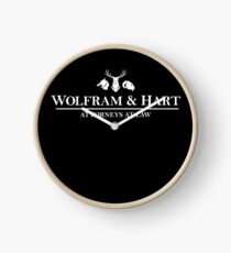Wolfram And Hart : Inspired by Buffy The Vampire Slayer / Angel Clock