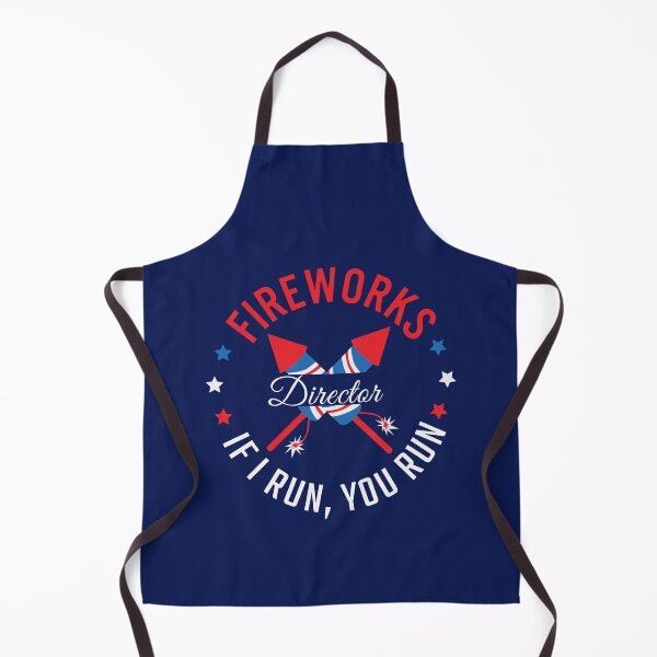 Item preview, Fireworks Director I Run You Run Fireworks Lover Funny July 4th designed and sold by SharpThreadZ.