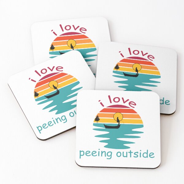 Item preview, i love peeing outside designed and sold by storestikers.