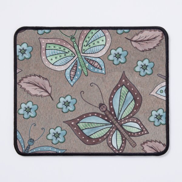 Item preview, Mauve Pink Butterfly Pattern designed and sold by HappyLifeCreate.