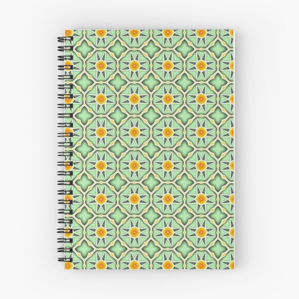 Item preview, Green and Yellow Portuguese Tile designed and sold by antevasinart.