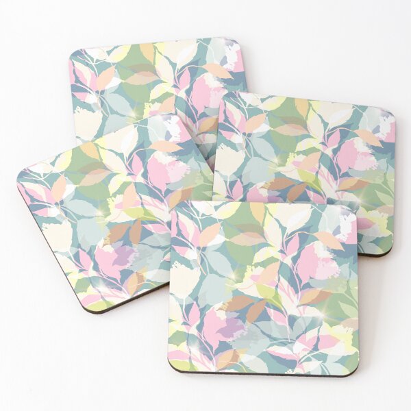 Item preview, Kaleidscope Floral Foliage_Blue designed and sold by PaisleyandDot.