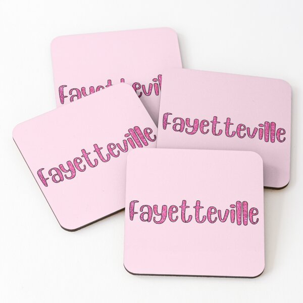 Item preview, Bright Pink Glittery Fayetteville designed and sold by Pink Ribbon.