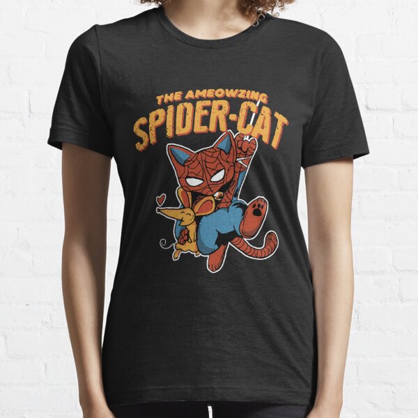 spider cat t shirt