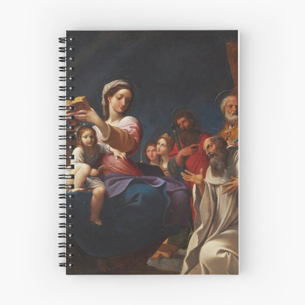 Item preview, Madonna and Child with Saints | Ludovico Carracci | 1607 Renaissance Christian Art designed and sold by CJET.