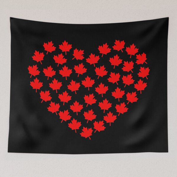 Item preview, canadian maple leaf heart canada  designed and sold by Gossip Rag.