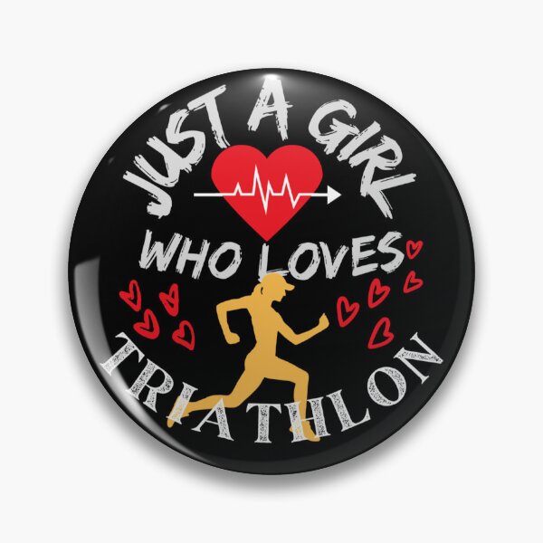 Item preview, Triathlete Definition- Just A Girl Who Loves Triathlon designed and sold by Sonatablue.