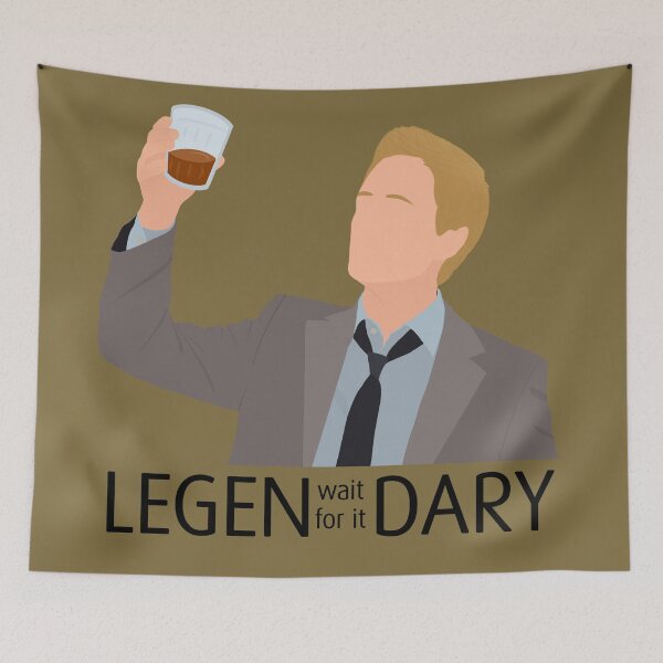Item preview, Cómo conocí a vuestra madre Barney Stinson Legendario designed and sold by senaeksi.
