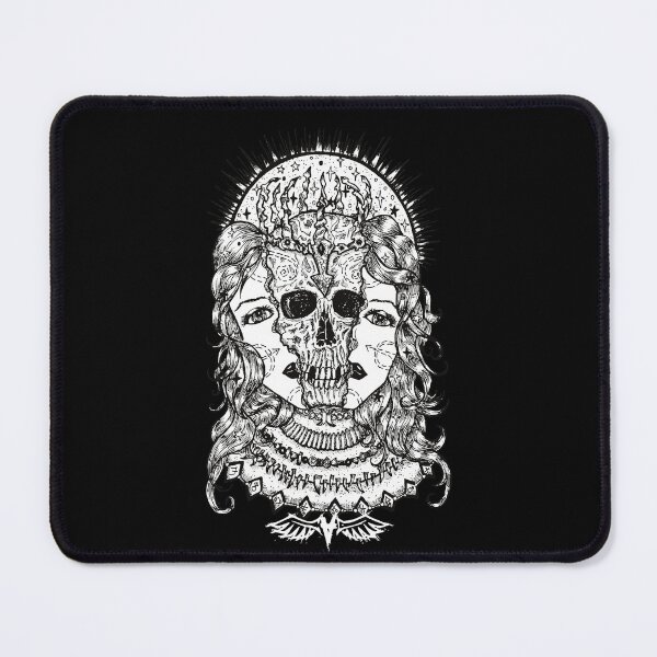 Item preview, Gothic Real Face Skull- Gothic Halloween Theme designed and sold by Avani01.
