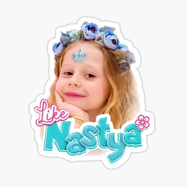 Like Nastya Girl Sticker