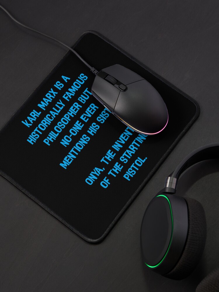 "Karl Mark Is A Historically Famous Philosopher But Noone Ever