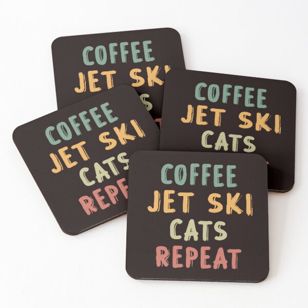 Item preview, Coffee Jetski Cats Repeat, Funny Jetski, Jetski Love, Water Sports designed and sold by Aerial Addicts.