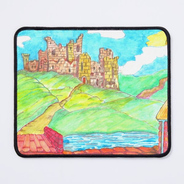Item preview, 645 - FANTASY CASTLE - DAVE EDWARDS - MIXED MEDIA - 2022 designed and sold by BLYTHART.