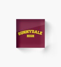 Buffy The Vampire Slayer Sunnydale Acrylic Block
