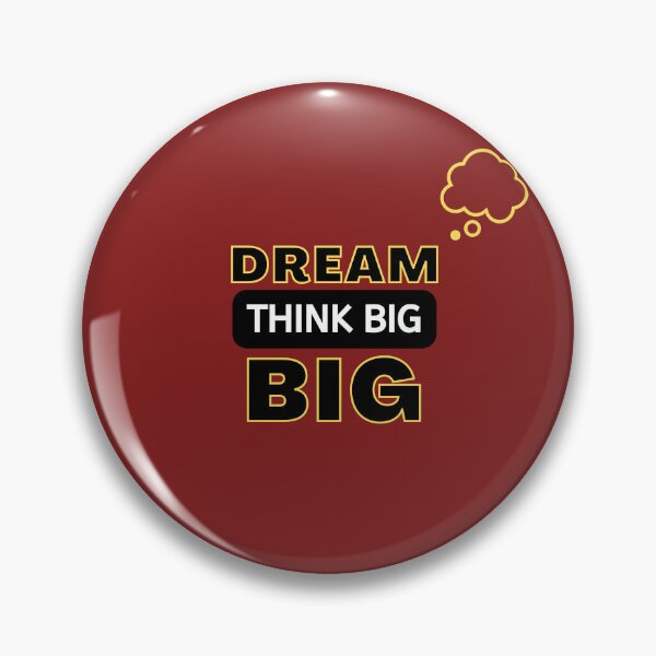 Item preview, Dream Big & Think Big designed and sold by HappyLife4U.