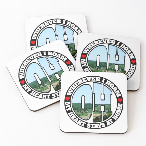 Item preview, Heart Stays Home - Ohio designed and sold by DonDota.