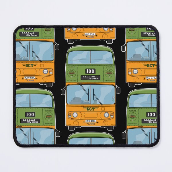 Item preview, GCT 1994 100 Years Centenary livery Atlantean LA664  Retro Greater Glasgow Nostalgia Illustration designed and sold by BFXIII.