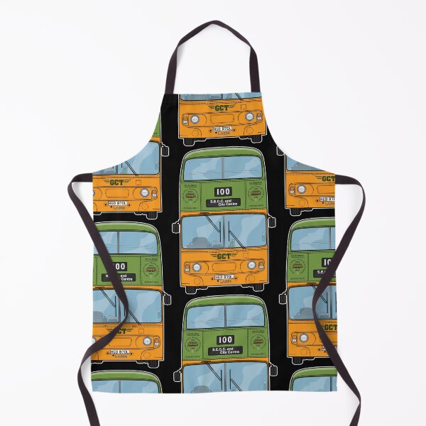 Item preview, GCT 1994 100 Years Centenary livery Atlantean LA664 Retro Greater Glasgow Nostalgia Illustration designed and sold by BFXIII.