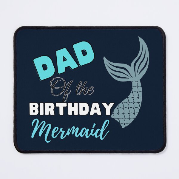 Item preview, Dad Of The Birthday Mermaid Family Matching Party Squad designed and sold by Bap-tiste.