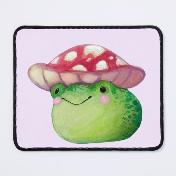 Item preview, Mushroom Froggy designed and sold by SoSuArt.