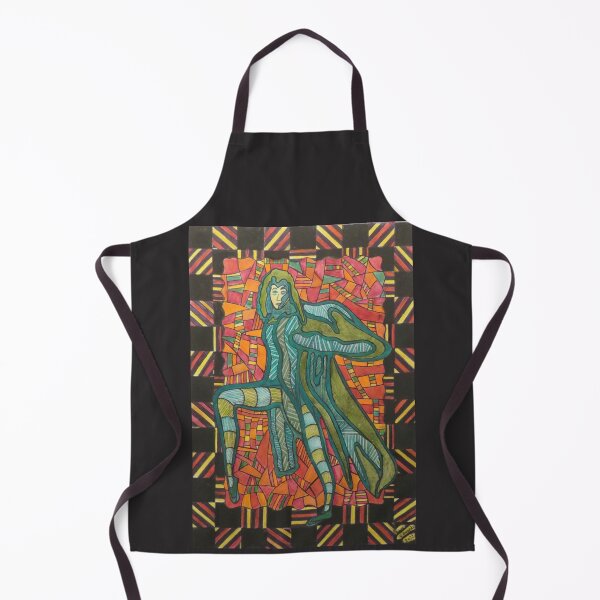 Item preview, 646 - GREEN LADY - DAVE EDWARDS - MIXED MEDIA - 2022 designed and sold by BLYTHART.