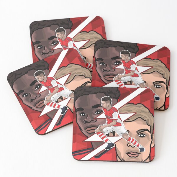 Item preview, Bukayo Saka, Emile Smith Rowe, Gabriel Martinelli  designed and sold by Eli Wendel.