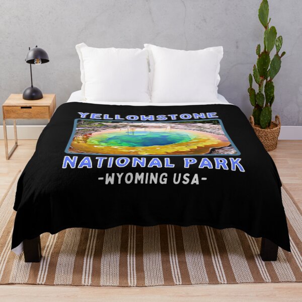 Item preview, Yellowstone National Park Morning Glory Hot Spring designed and sold by MojaveTradePost.
