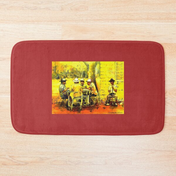 Item preview, Old Friends Playing Poker In The Back Yard Under The Shade Tree designed and sold by DonSylvester.
