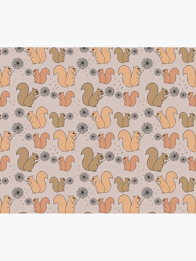 Thumbnail 6 of 6, Pet Blanket, Squirrel wishes 2 designed and sold by bettyretro.