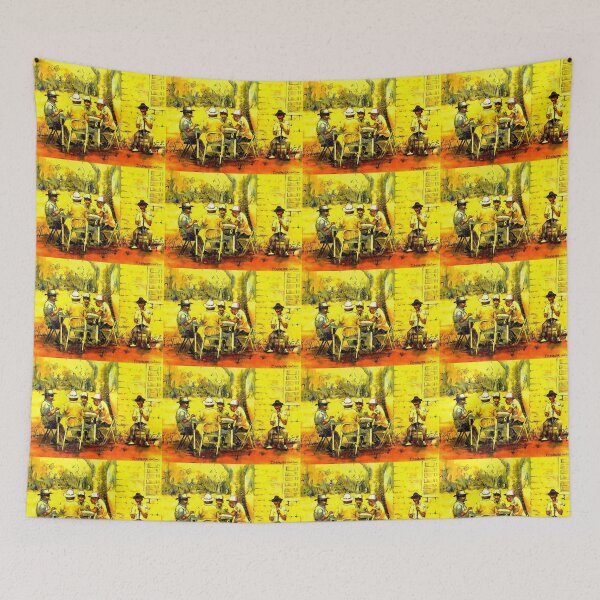 Item preview, Old Friends Playing Poker In The Back Yard Under The Shade Tree designed and sold by DonSylvester.