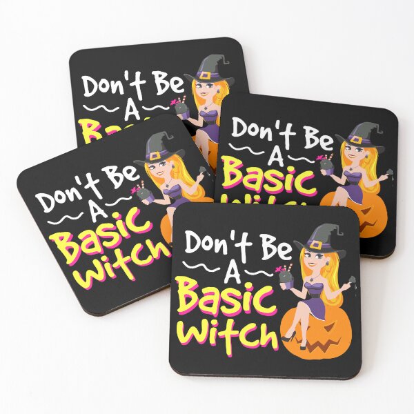Item preview, Don't Be A Basic Witch Halloween Funny Women Ns Girls designed and sold by marisannogm.