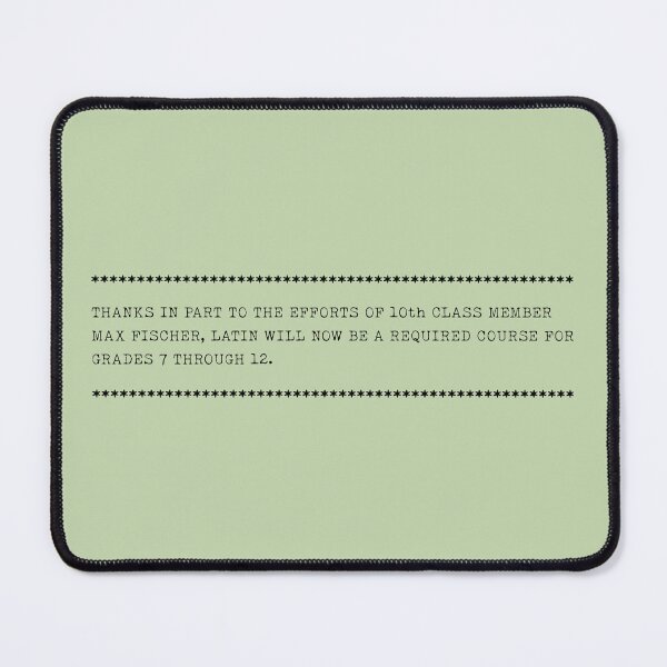 Item preview, Rushmore Latin Notice designed and sold by Cuttintees.